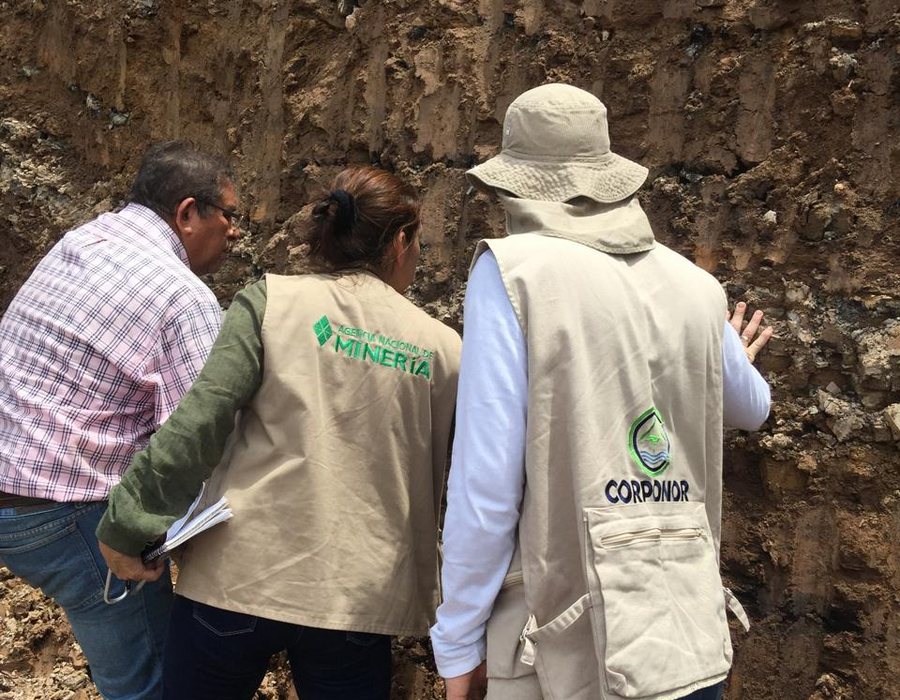 Visita de la Agencia Nacional de Minería