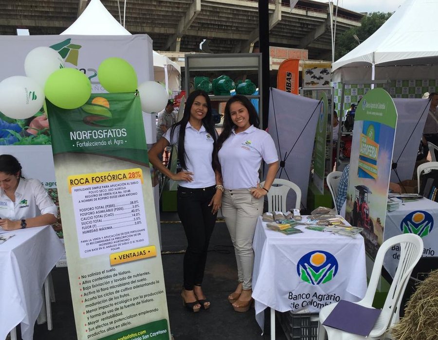 Participación en feria del Banco Agrario
