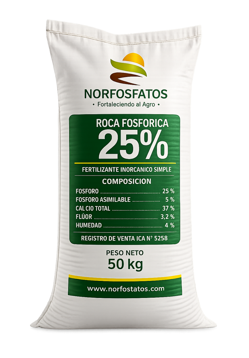 Costal de Roca Fosfórica 25 %