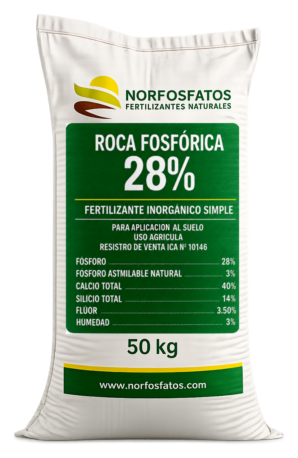 Roca Fosfórica 28 por ciento